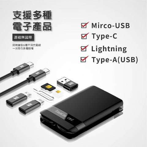 旅遊隨行卡 | hii TraveLink Card (15W)