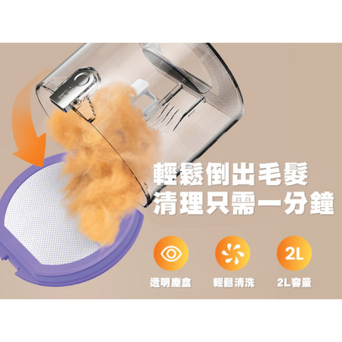 一機多用無線寵物吸毛器 | ONEISALL BM5
