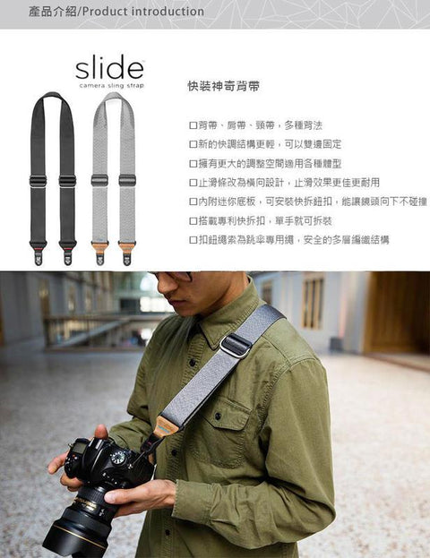相機背帶 | 美國 Peak Design Slide/Slide Lite