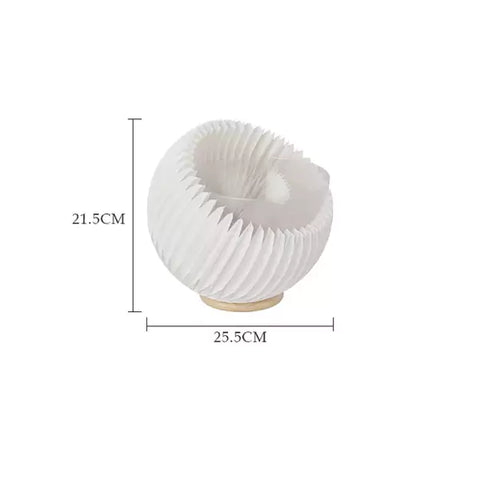 半球微展台 │ 風琴牛皮紙折疊家具 | ihpaper(一套兩件)