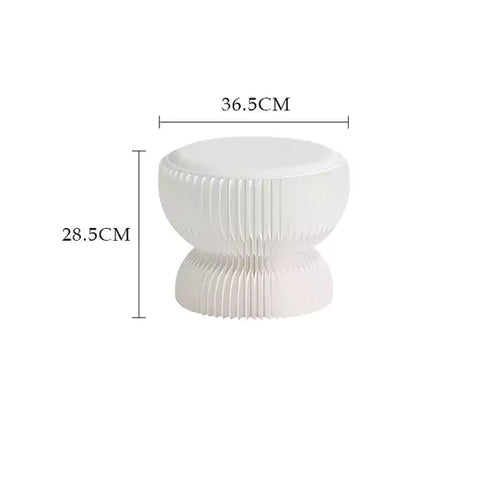 坐蓮櫈 │ 風琴牛皮紙折疊家具 | ihpaper(一套兩件)