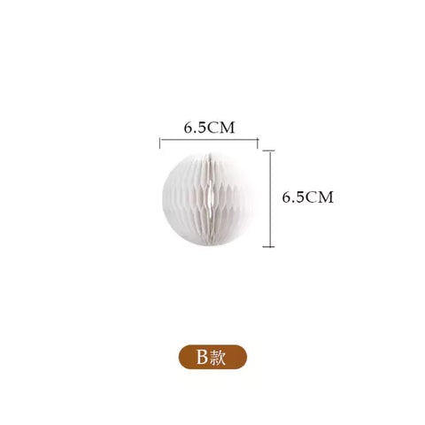 流珠吊墜 │ 風琴牛皮紙折疊家具 | ihpaper(一套兩件)