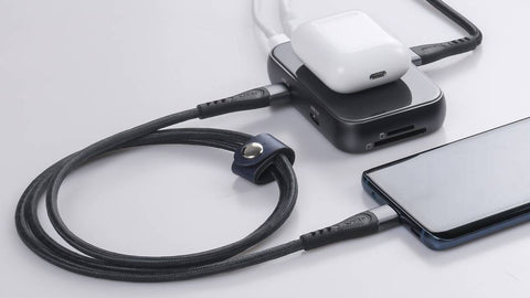 Kevlar®防彈等級 極速充電傳輸線 | LAUCO(USB C to Lightning版本)