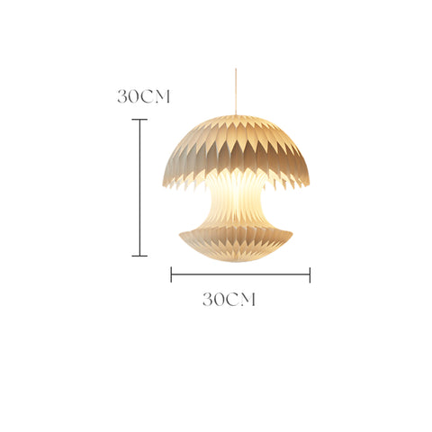 風琴吊燈 │ 風琴牛皮紙折疊家具 | ihpaper(一套兩件) - Design Chicken