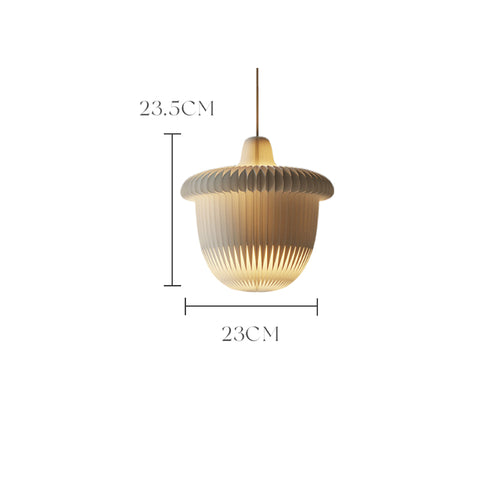 風琴吊燈 │ 風琴牛皮紙折疊家具 | ihpaper(一套兩件) - Design Chicken