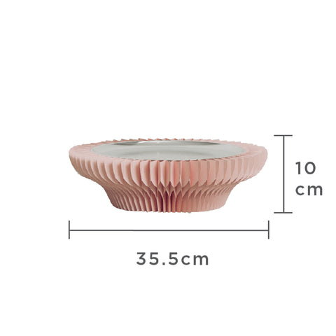 風琴高腳托盤展台 │ 風琴牛皮紙折疊家具 | ihpaper(一套兩件) - Design Chicken