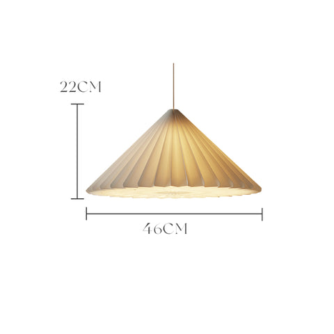 風琴吊燈 │ 風琴牛皮紙折疊家具 | ihpaper(一套兩件) - Design Chicken