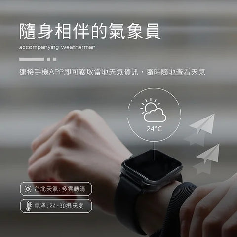 側鍵旋轉耳機手錶二合一藍牙耳機智能手錶 | 台灣 HANLIN WBT22 - Design Chicken