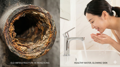 【香港舊樓危機】屋企水管老化暗藏污糟鏽跡？長期洗面沖涼恐爛面！教你一招解決水質問題