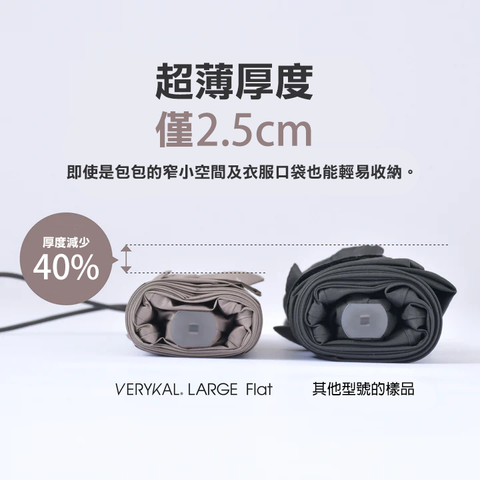 108cm全遮光加大極輕自動傘 | 日本 Amvel VERYKAL LARGE Flat - Design Chicken創意購物平台