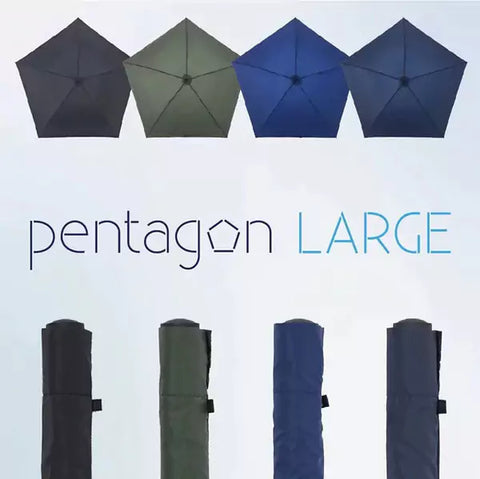 更長更大更保護的日本傘 | Amvel Pentagon Large - Design Chicken