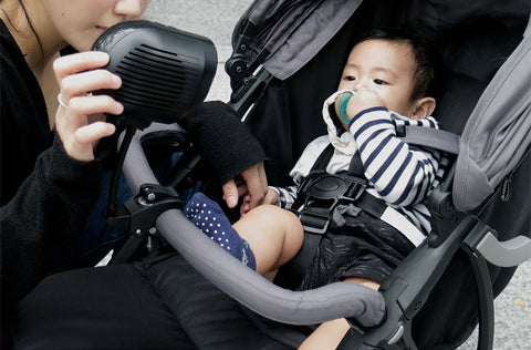 唯一戶外嬰兒車的空氣清淨機 | Xpure 沐兒淨風機
