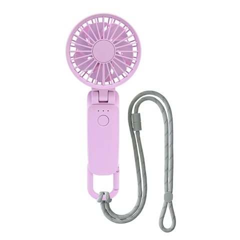 2025最新款！日本勾掛式雙扇葉摺疊手提風扇│Rhythm Silky Wind Mobile 3.2 - Design Chicken創意購物平台