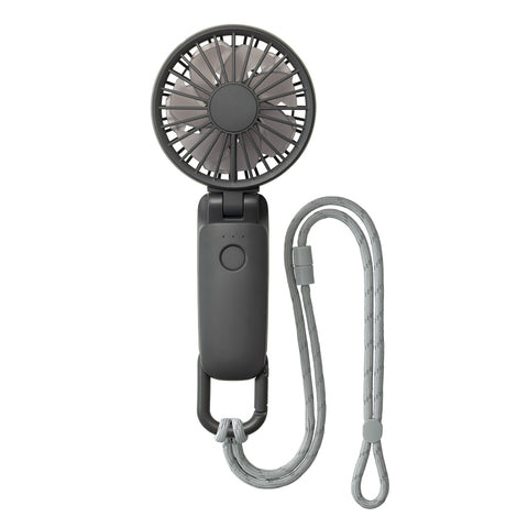 2025最新款！日本勾掛式雙扇葉摺疊手提風扇│Rhythm Silky Wind Mobile 3.2 - Design Chicken創意購物平台