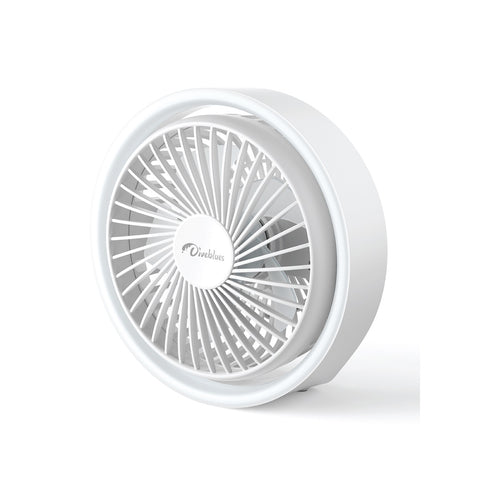桌面帶燈風扇 | 美國 Diveblues Mini Desk Fan with LED Light