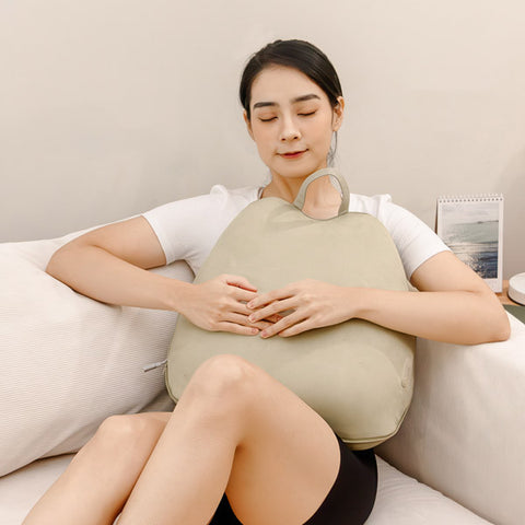 溫感按摩腰靠枕 (三合一按摩枕) | 台灣 3ZeBra 酪梨枕 - Design Chicken創意購物平台