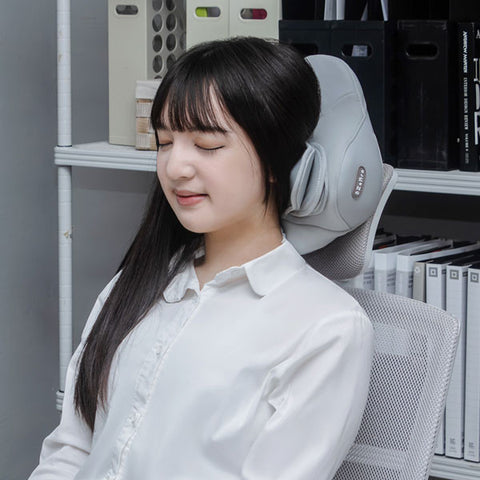 台灣 3ZeBra 氣壓熱敷頸部按摩器｜朵朵枕 - Design Chicken創意購物平台