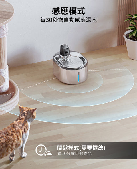 4L 無線貓咪飲水機 | ONEISALL PTM-643 - Design Chicken創意購物平台