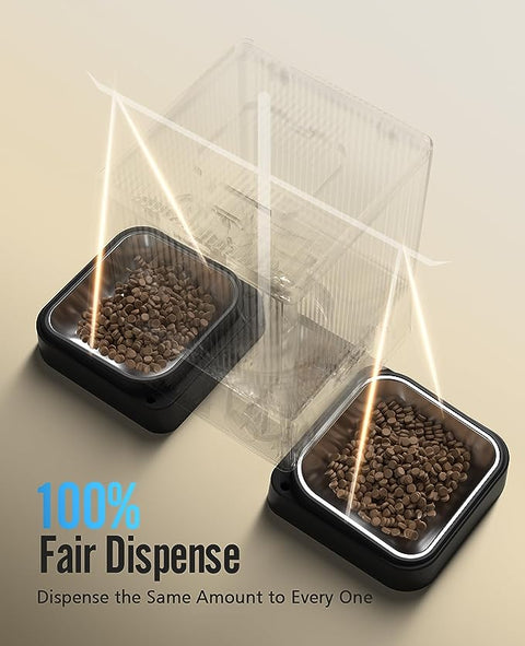 5G Wi-Fi自動寵物餵食器 | oneisall PFD-002 Pro - Design Chicken