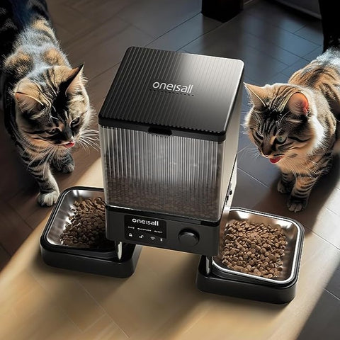 5G Wi-Fi自動寵物餵食器 | oneisall PFD-002 Pro - Design Chicken創意購物平台