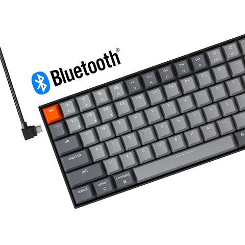 RGB彩光藍牙無線機械鍵盤 (Gateron 茶軸) | Keychron K4-C3