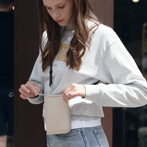 Branden 斜孭防盜銀包│Safe Wallet Bag