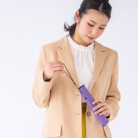 超薄輕便扁平折疊傘 | 日本AMVEL FLATLITE Standard - Design Chicken創意購物平台