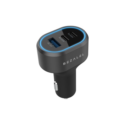 首創手機、耳機、手錶都能充! 車用磁吸無線充電器 | BEZALEL Omnia X MagSafe - Design Chicken創意購物平台