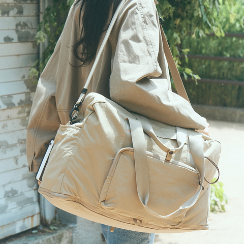 【預購】Branden 多功能擴展多功能袋│ Multi Packable Boston Bag - Design Chicken創意購物平台