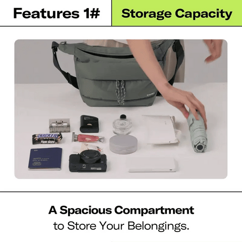 【預購】Branden 防盜旅行斜揹袋│ Safe Cross Body Bag - Design Chicken創意購物平台