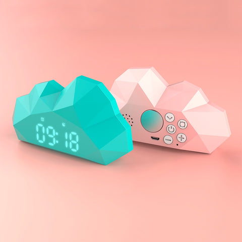 雲朵造型LED電子鐘 | 法國 MOB Mini Cloudy Clock - Design Chicken