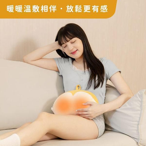【現貨】3ZeBra 溫感舒壓按摩枕｜柯基枕