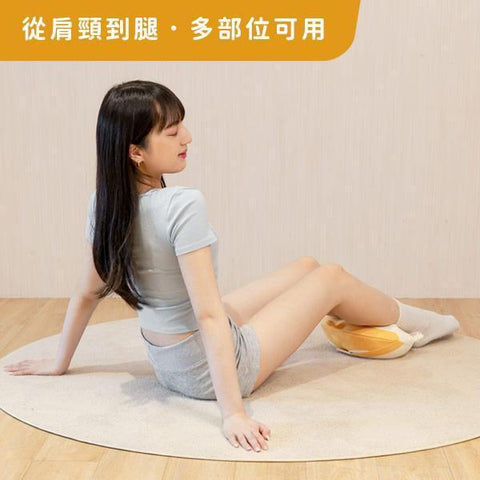 【現貨】3ZeBra 溫感舒壓按摩枕｜柯基枕