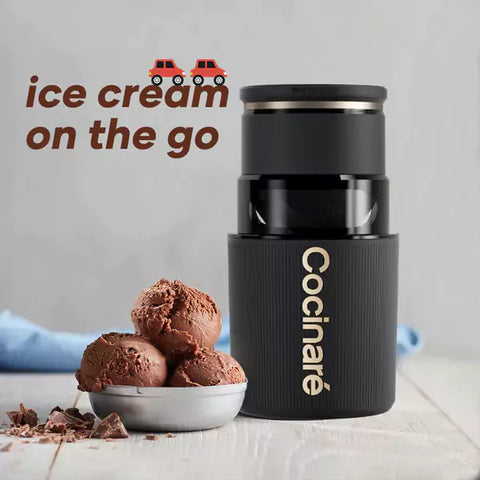 無線便攜 DIY 冰淇淋機 | 美國Cocinare KRUSH│自製雪糕機│夏日消暑│白色獨家發售 - Design Chicken創意購物平台