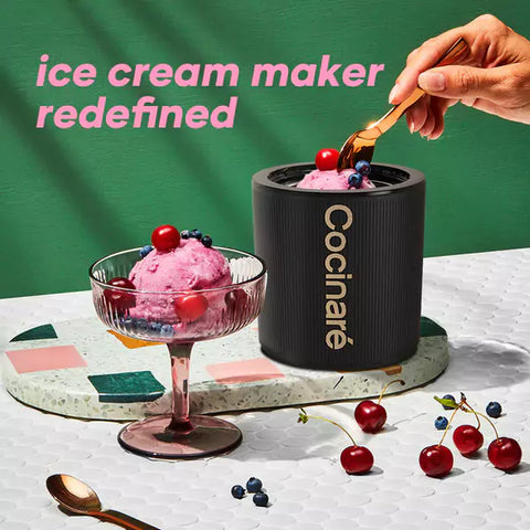 無線便攜 DIY 冰淇淋機 | 美國Cocinare KRUSH│自製雪糕機│夏日消暑│白色獨家發售 - Design Chicken創意購物平台