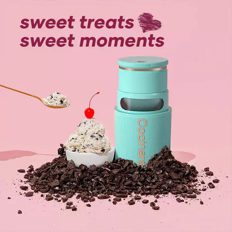 無線便攜 DIY 冰淇淋機 | 美國Cocinare KRUSH│自製雪糕機│夏日消暑│白色獨家發售 - Design Chicken創意購物平台