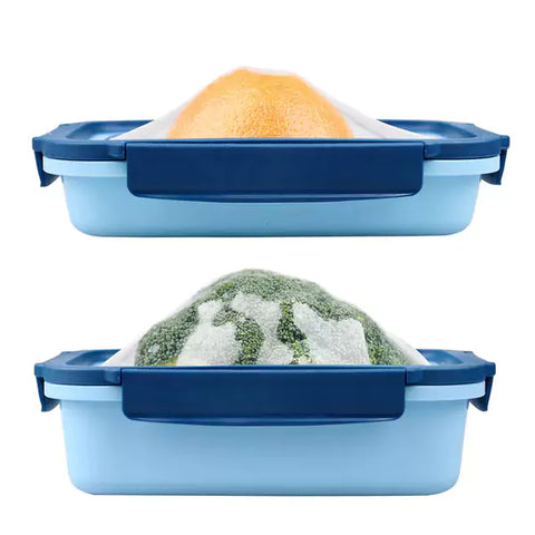 首創彈性盒蓋魔術保鮮盒 美國 DeliOne