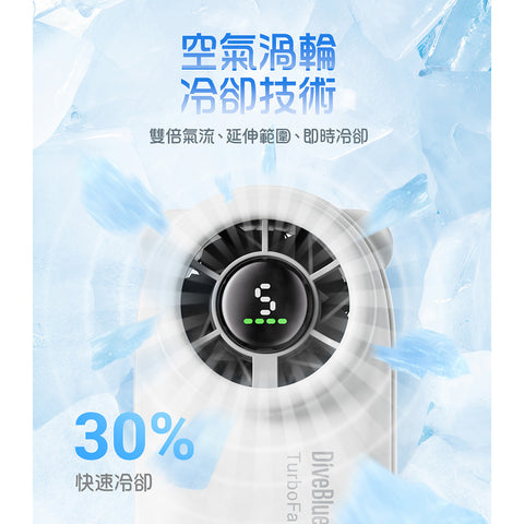 小熊手提高速渦輪風扇 | 美國 Diveblues Turbo Bear - Design Chicken創意購物平台