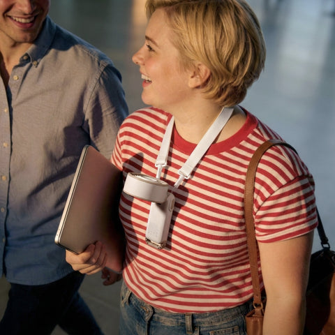 180°全摺疊手持風扇│Diveblues Fanzy D6036