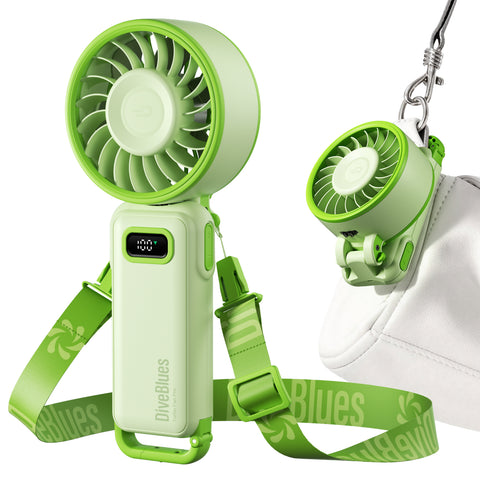 180°全摺疊手持風扇│Diveblues Fanzy D6036