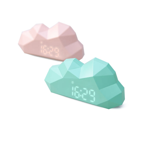 雲朵造型LED電子鐘 | 法國 MOB Mini Cloudy Clock - Design Chicken