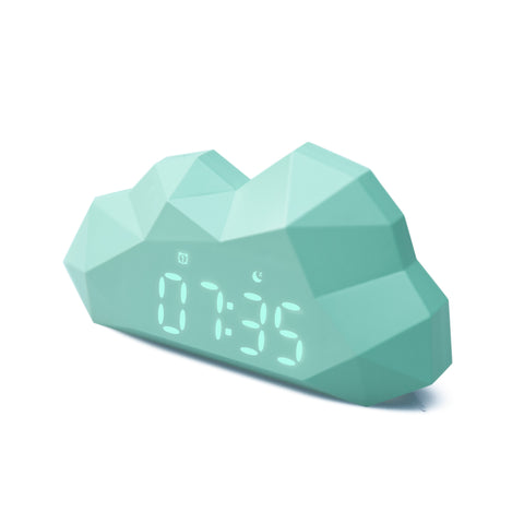 雲朵造型LED電子鐘 | 法國 MOB Mini Cloudy Clock - Design Chicken創意購物平台