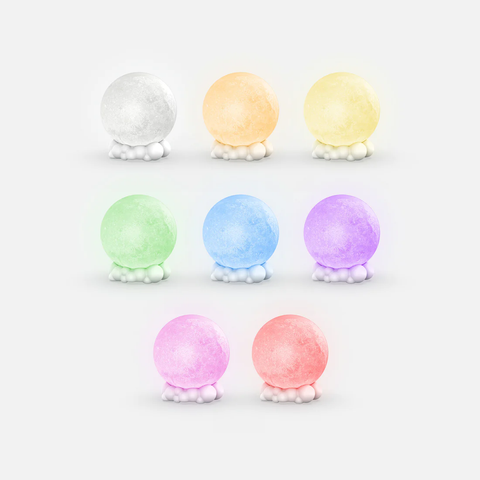 月球小夜燈藍芽喇叭 | 法國 MOB Moony Light & Speaker - Design Chicken