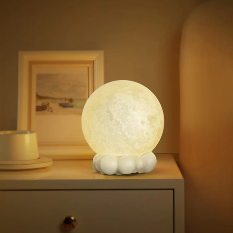 月球小夜燈藍芽喇叭 | 法國 MOB Moony Light & Speaker - Design Chicken