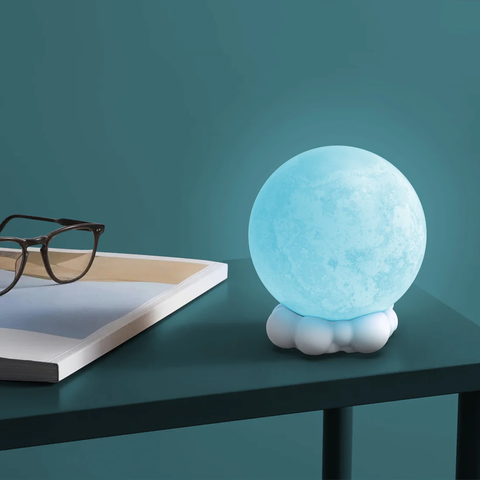 月球小夜燈藍芽喇叭 | 法國 MOB Moony Light & Speaker - Design Chicken