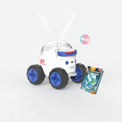 兒童探索太空車投影燈 | 法國 MOB Space Rover - Design Chicken