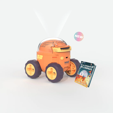 兒童探索太空車投影燈 | 法國 MOB Space Rover - Design Chicken