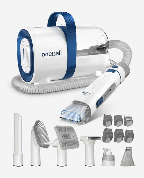 七種配件│寵物美容真空吸毛器 | Oneisall S1 │輕鬆打理貓狗毛髮 - Design Chicken創意購物平台