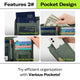 Branden 斜孭防盜銀包│Safe Wallet Bag