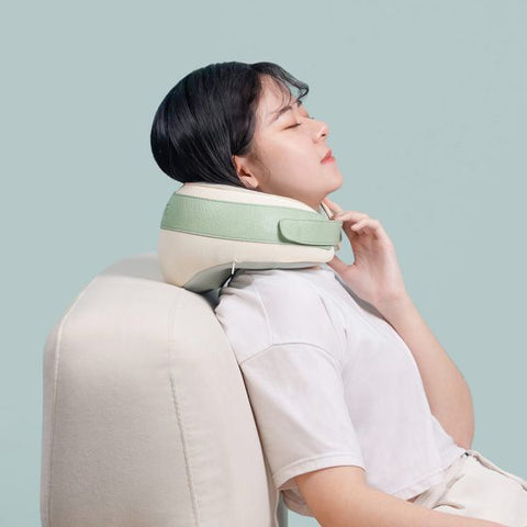 肩頸U型按摩枕 | 台灣 3ZeBra溫揉頸 - Design Chicken創意購物平台